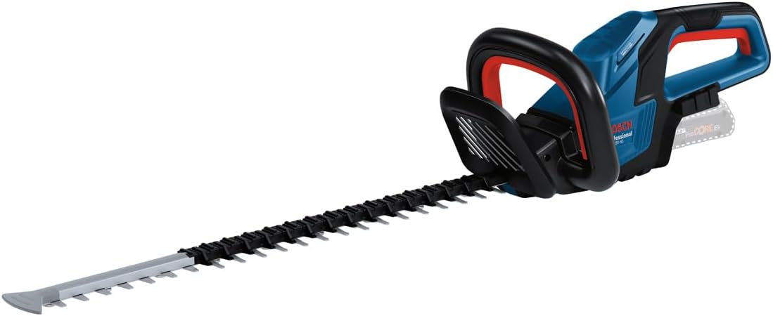 Bosch Professional 18V System Akku-Heckenschere GHE 18V-60 (bürstenloser Motor, Schnittkapazität von 20 mm)