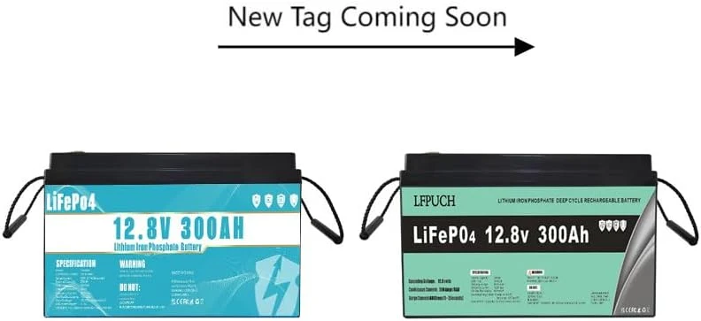 2026 LiFePO4 Batterie 12V 300Ah Lithium Eisenphosphat Batterie, ausgestattet mit 300A BMS, Lebensdauer über 8 Jahre, geeignet für Camping, Solarenergie, Notstromversorgung usw.