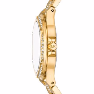 Michael Kors Lennox Three Hand Gold-Tone Women's Watch - MK1062