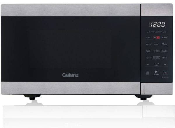 0.9 cu. ft. Air Fry Countertop Microwave, 900 Watts, Stainless Steel