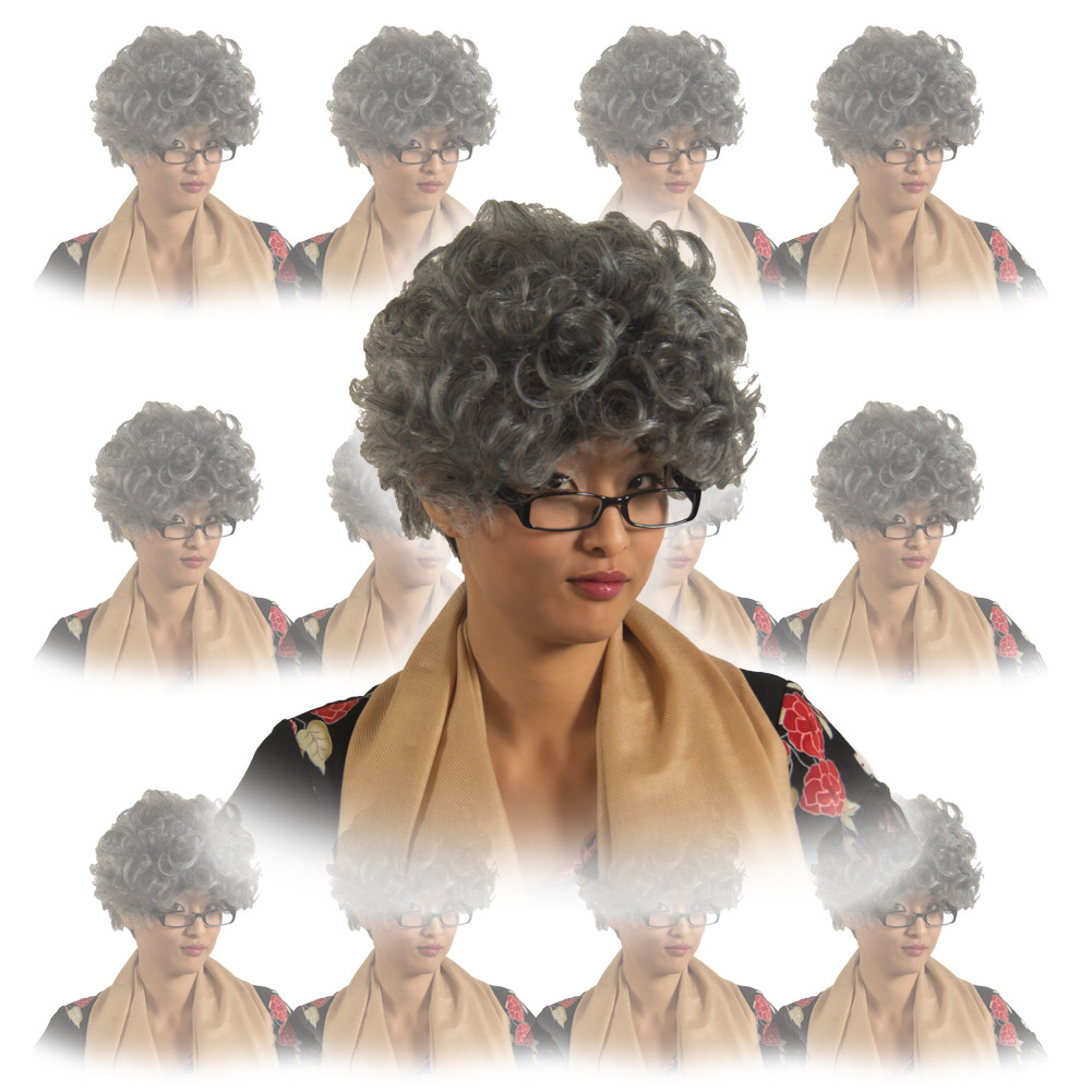 Grandma Wig Wholesale | Grandma Wig Bulk | WS6039D