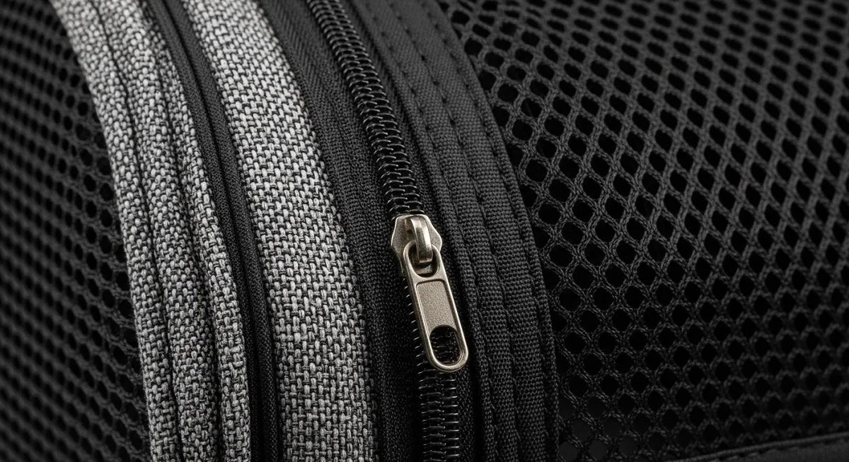 Soft-Sided Expandable Pet Carrier, Airline Approved Travel Bag, Medium Grey