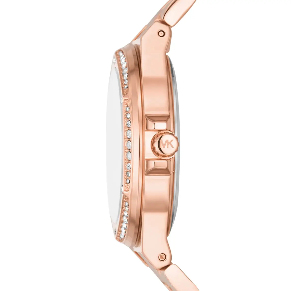 Michael Kors Lennox Three-Hand Rose Gold Women's Watch - MK7230