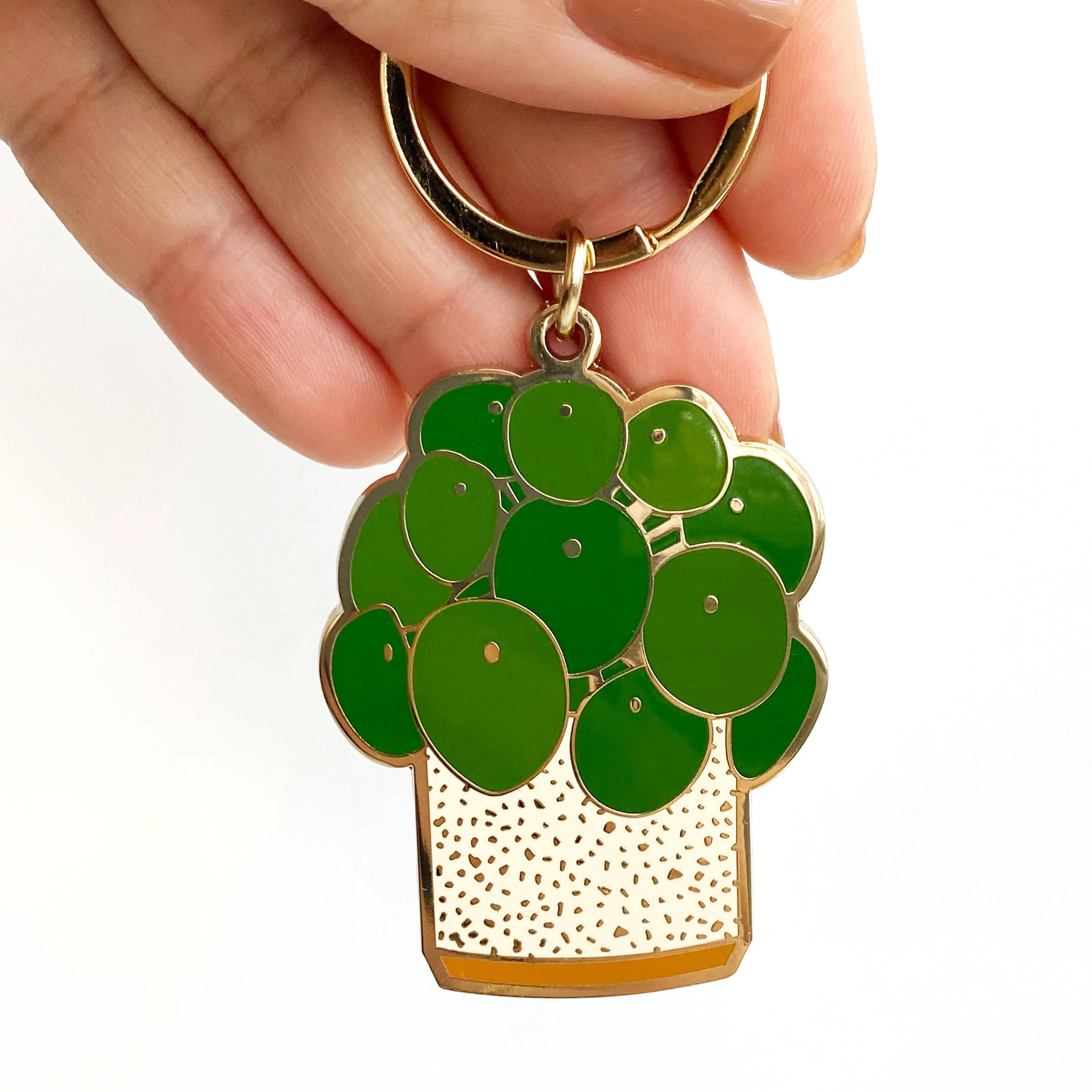 Pilea Plant Keychain?