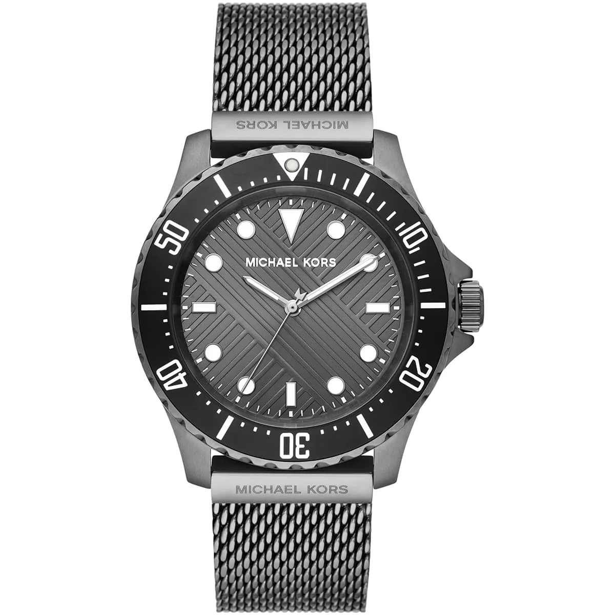 Michael Kors Oversized Slim Everest Gunmetal Mesh Men's Watch - MK9093