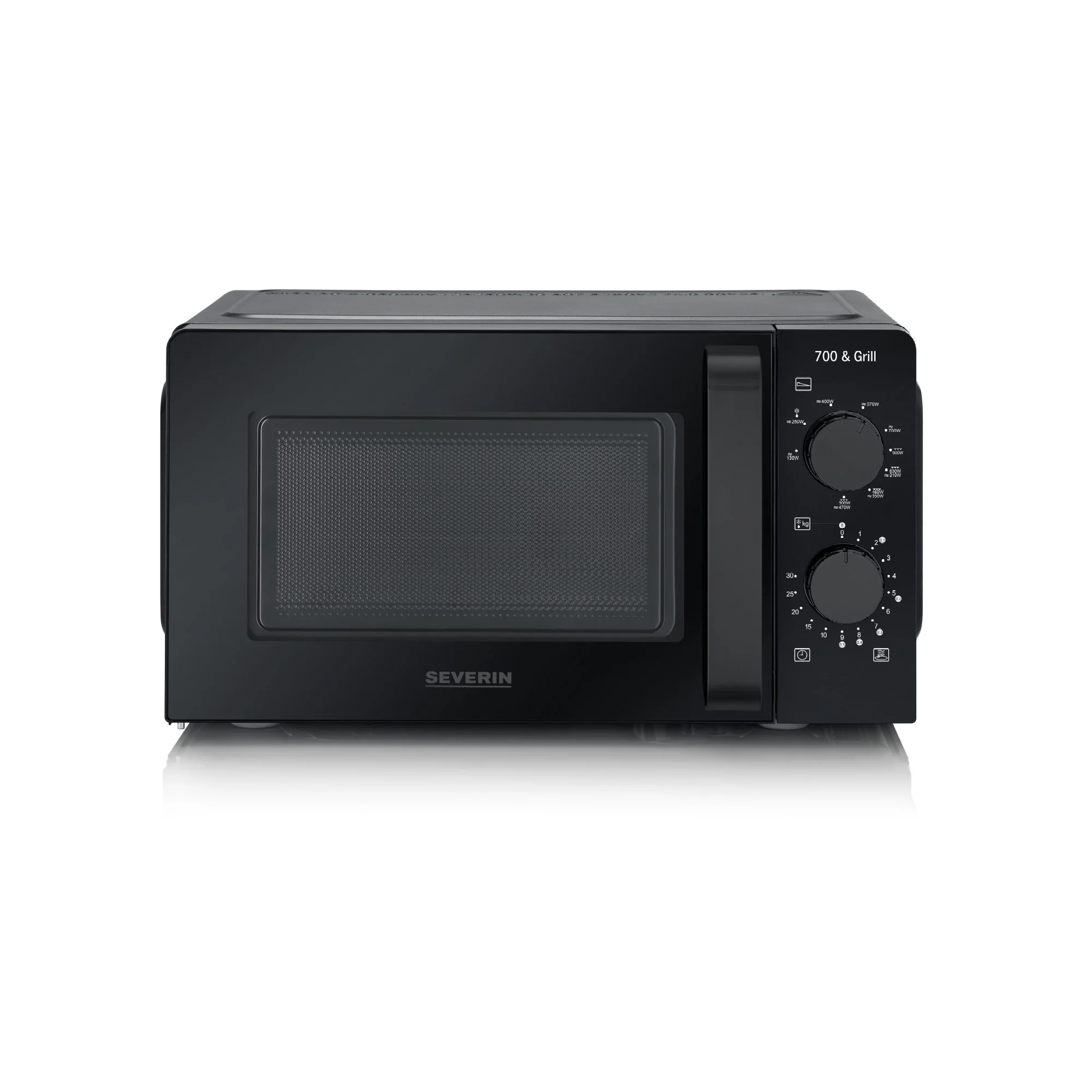 Severin Mikrowelle mit Grill MW9189CH 19L