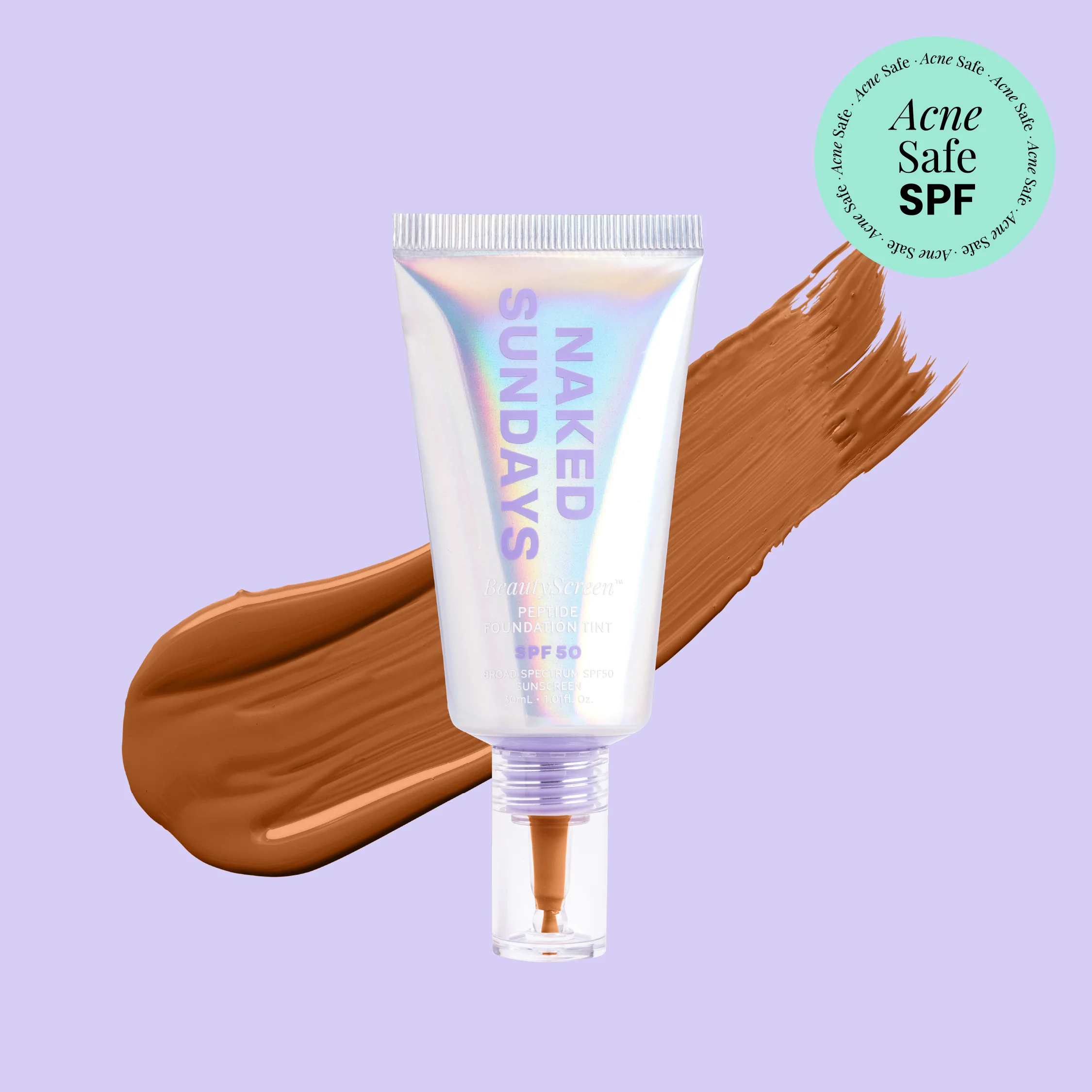 BeautyScreen™ SPF50 Peptide Foundation Tint - 7 Medium Tan Toffee