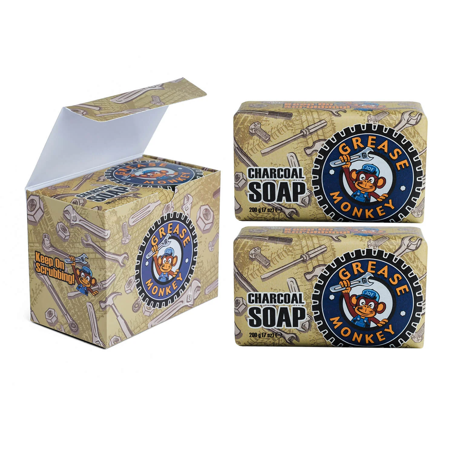 Grease Monkey set of 2