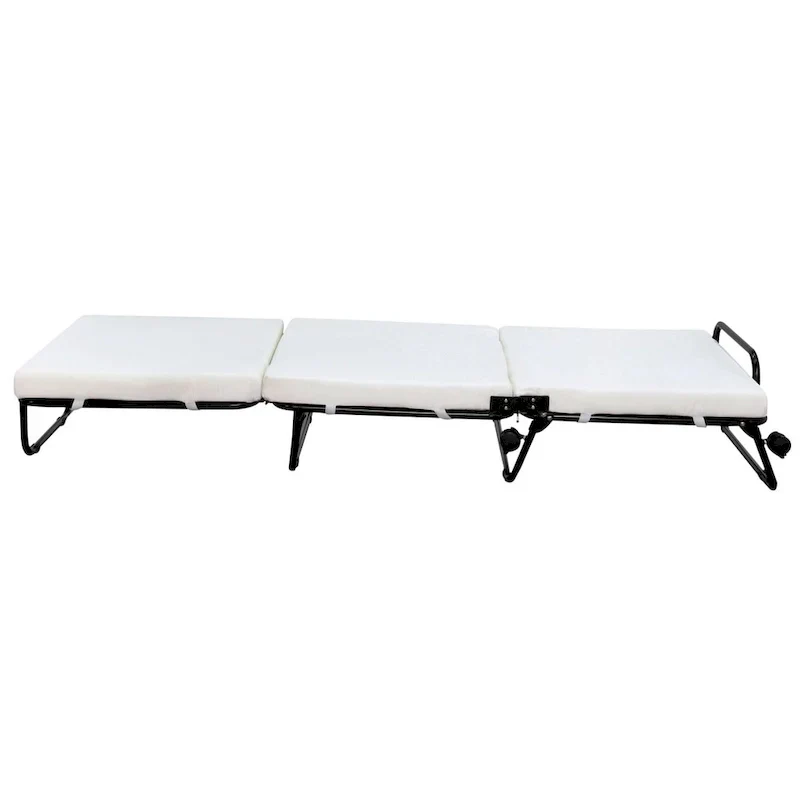HomCom Convertible Sofa Ottoman Bed Lounge