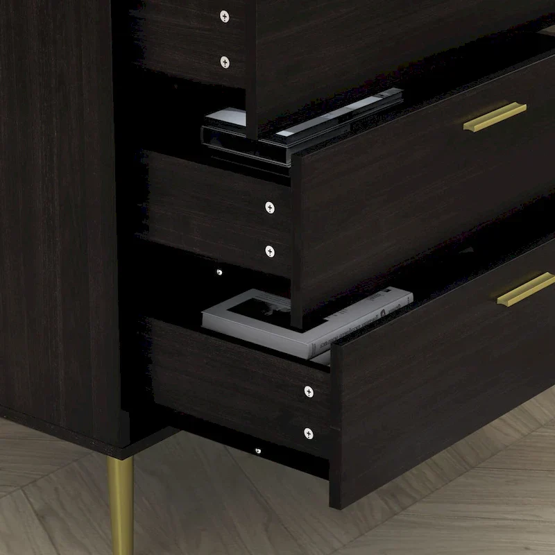 FUFU&GAGA 5-Drawer Chest of Drawers