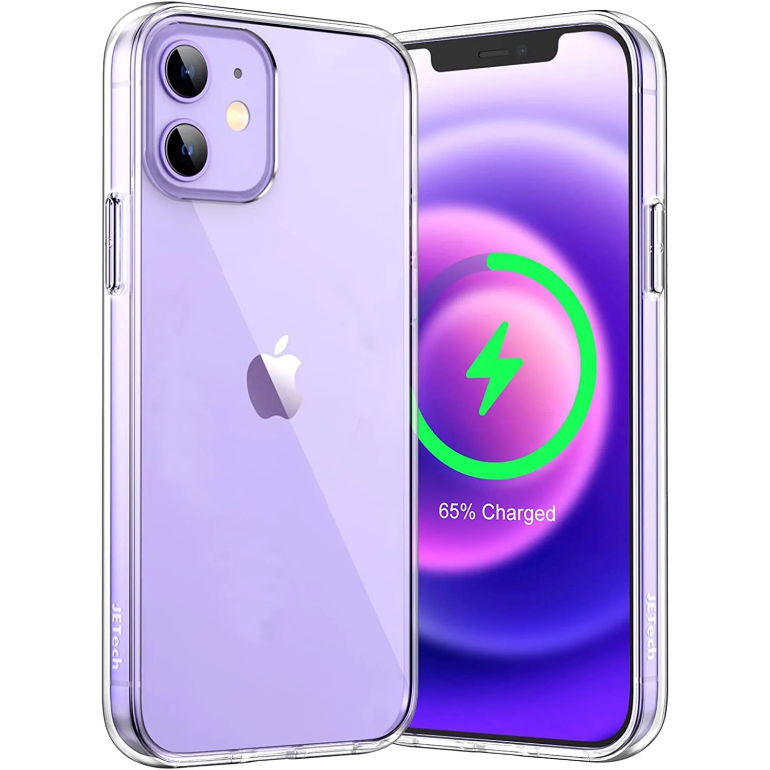 Transparente H��lle f��r iPhone mit Displayschutz