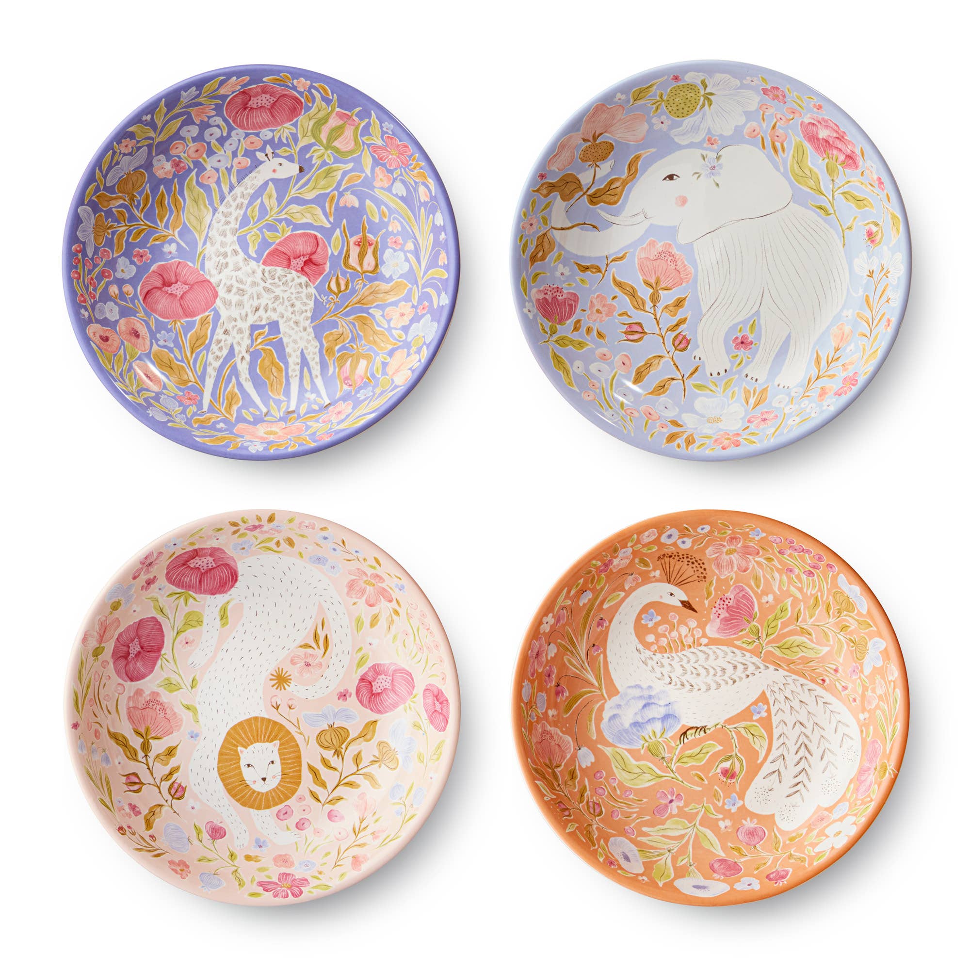 Elephant Menagerie Soup Bowl 9