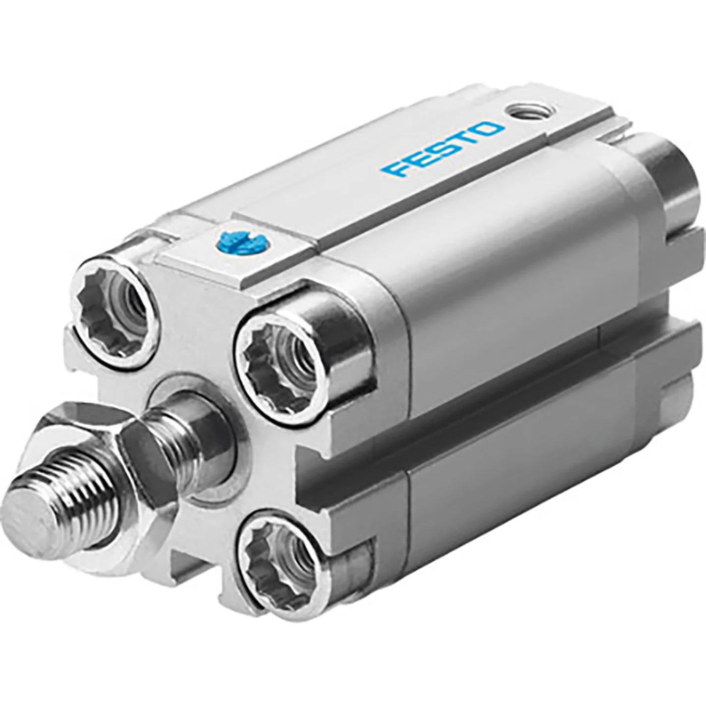 Festo 157018 - 1/4�� BSPP Compact Cylinder 100mm Bore Size 10mm Stroke Length AEVU-100-10-A-P-A