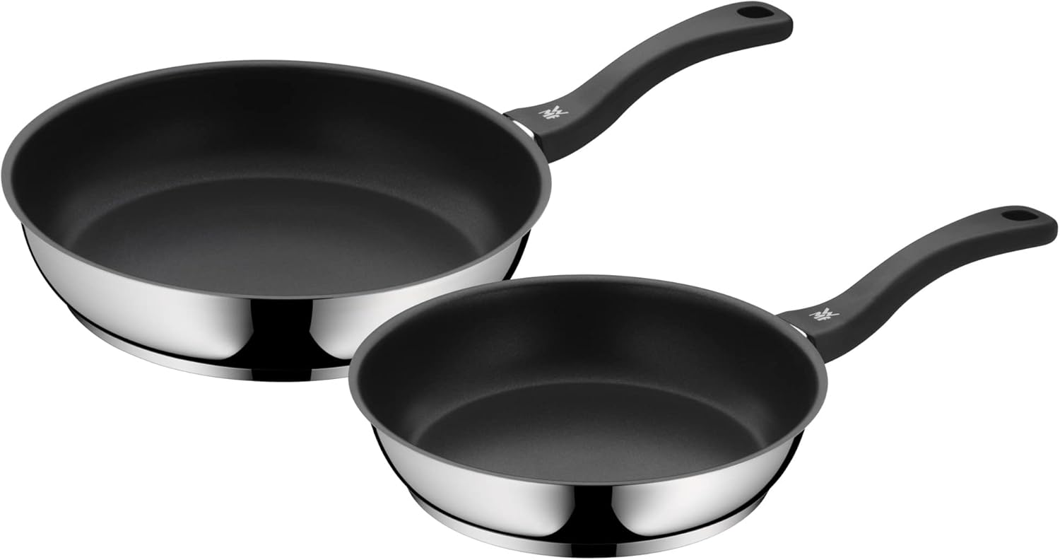 WMF Kult X Doppel- Induktionskochfeld 2 Platten, Kochplatte bis 28 cm, 2 Kochzonen, 8 Stufen, Topferkennung,Touch-Display, Glaskeramik, Timer-Funktion, 3500 W