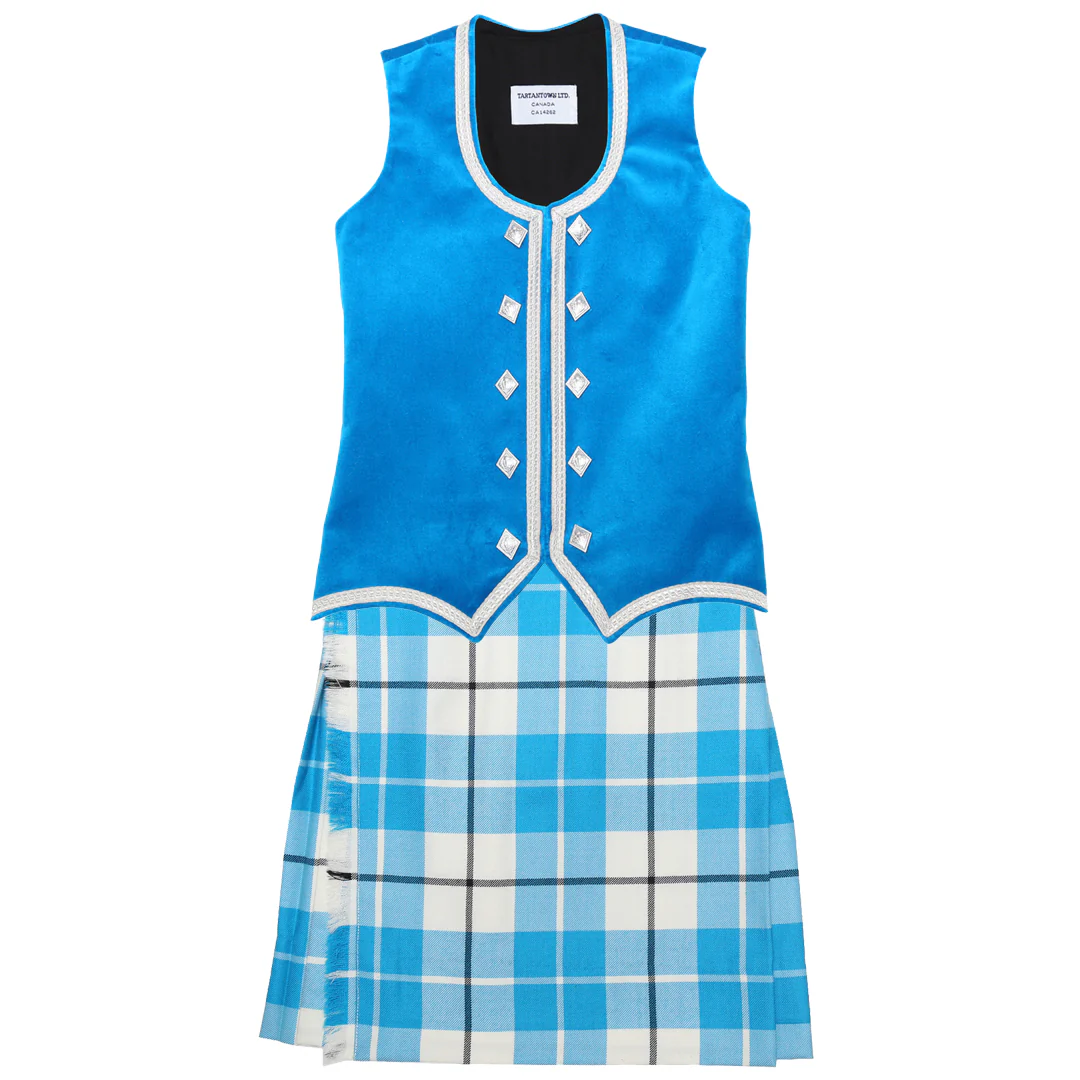 Tartan - Dress Turquoise McRae of Conchra