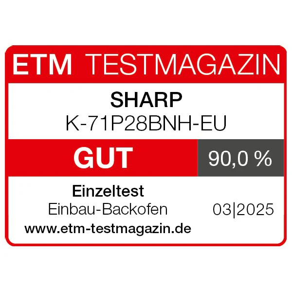 Sharp Backofen Einbau K-71P28BNH-EU