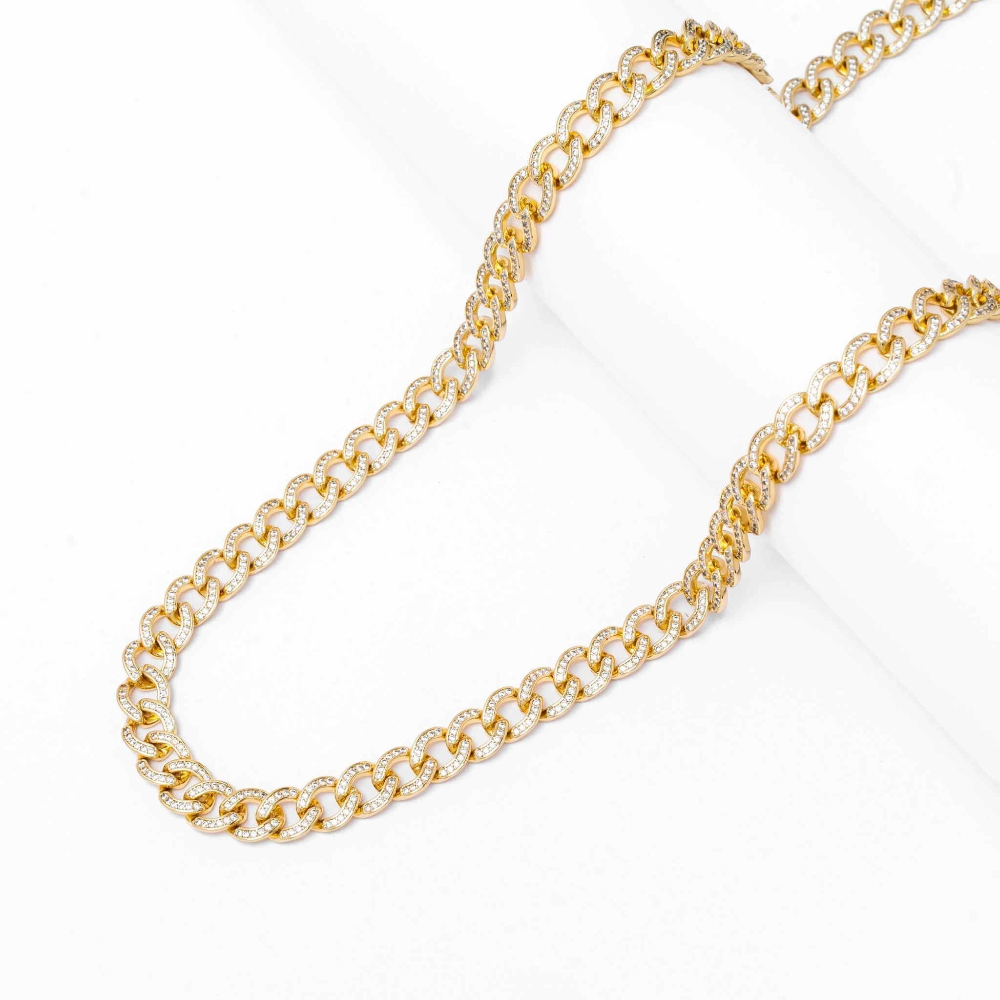 Big Daddy 8MM Iced Cuban Gold Chain
