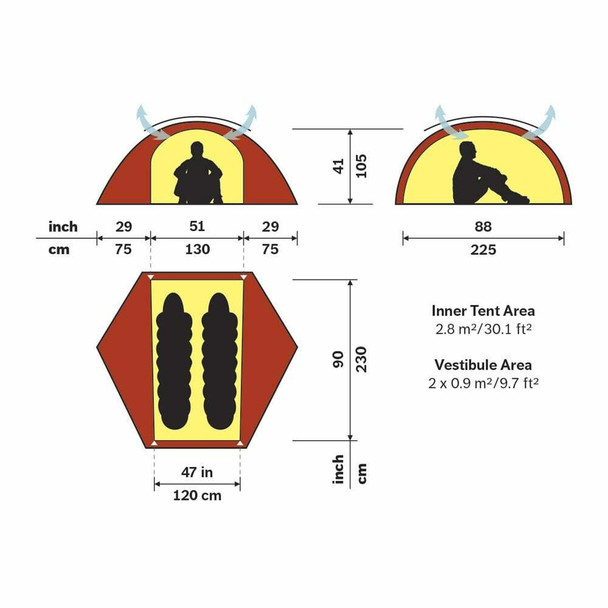 Hilleberg Allak 2 Person Tent