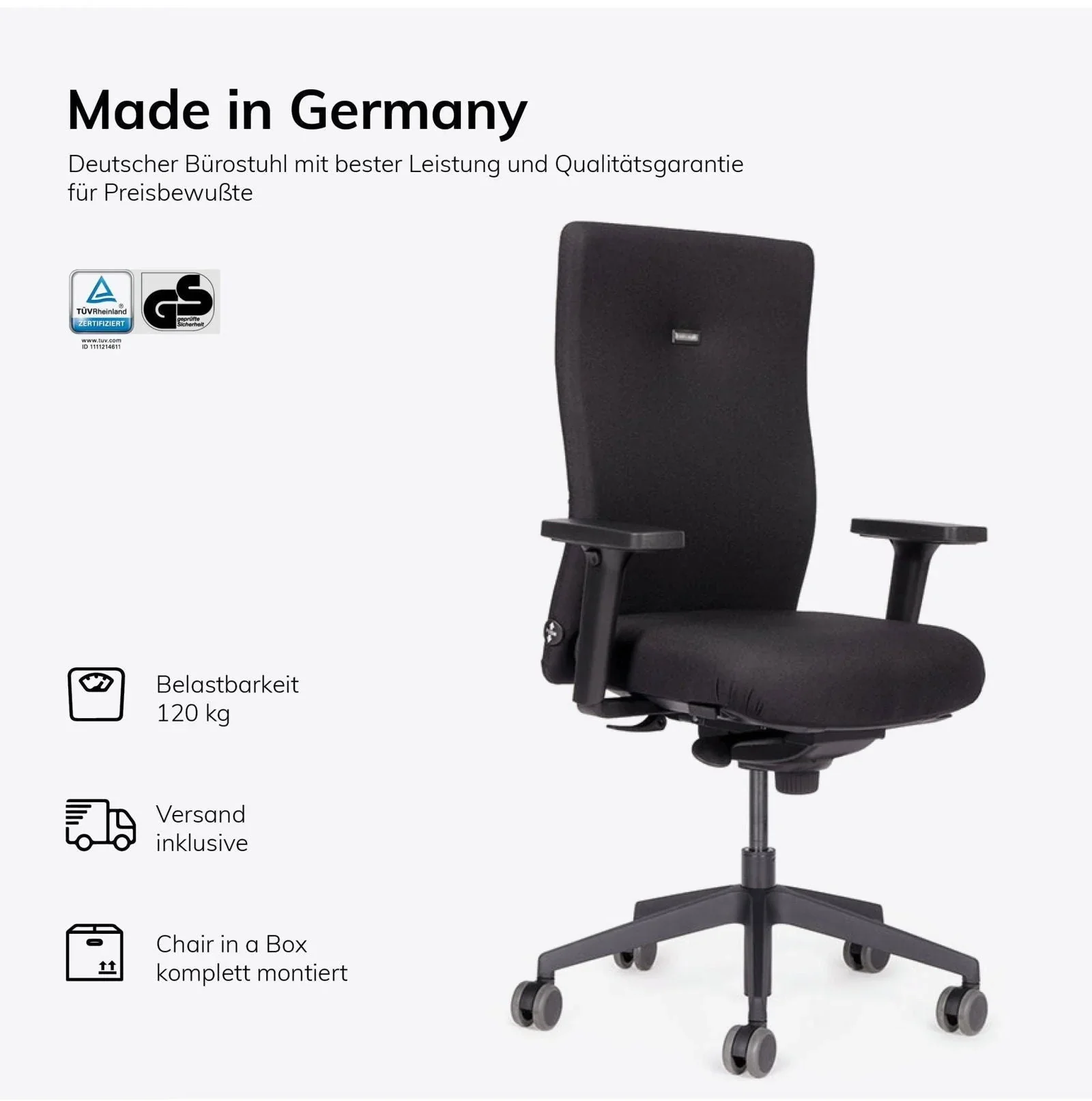 2025 Silla de Oficina Ergonómica lento AG10 StartUP con Brazos – Garantía de 30 Años