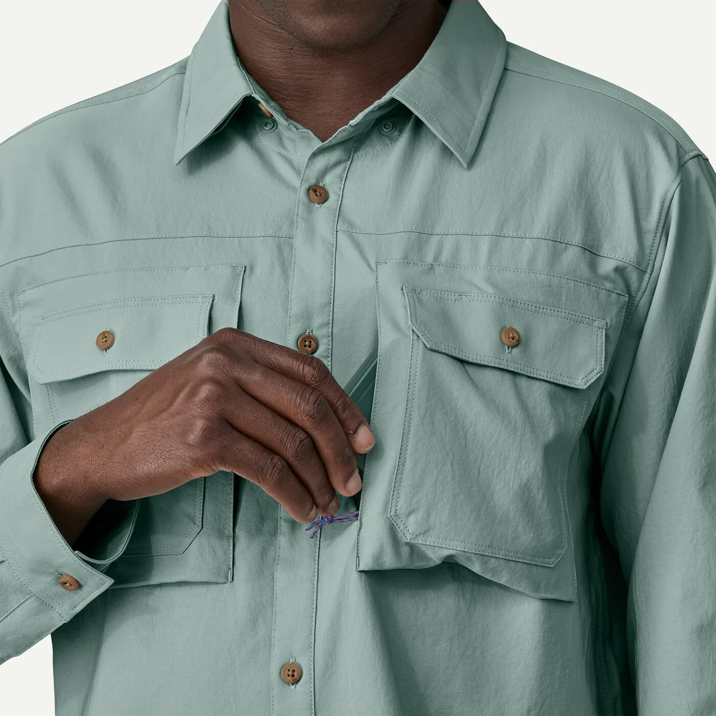 M's L/S Self Guided Sun Shirt