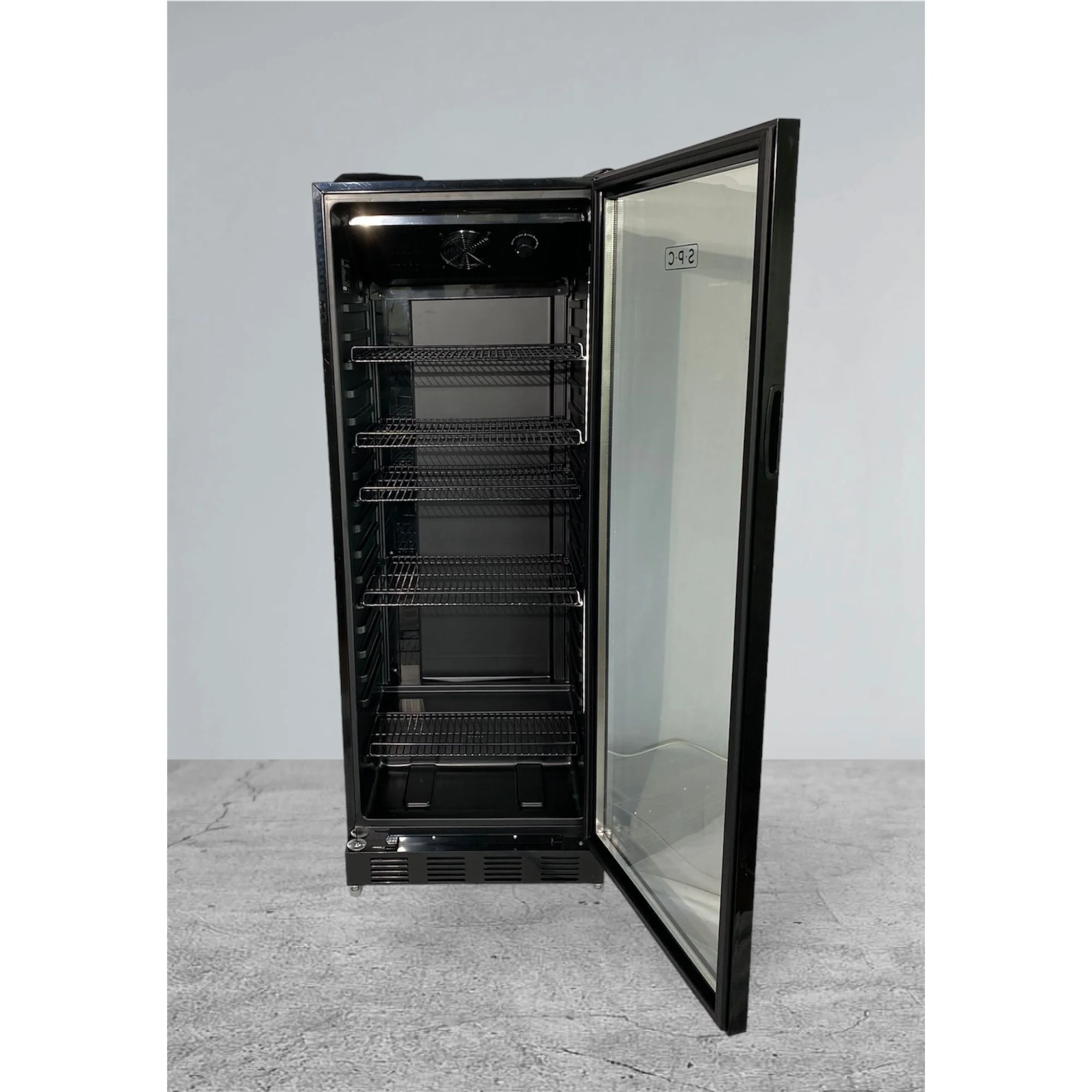 SPC Flaschenkühlschrank FKS2800-2, schwarz, 280 Liter