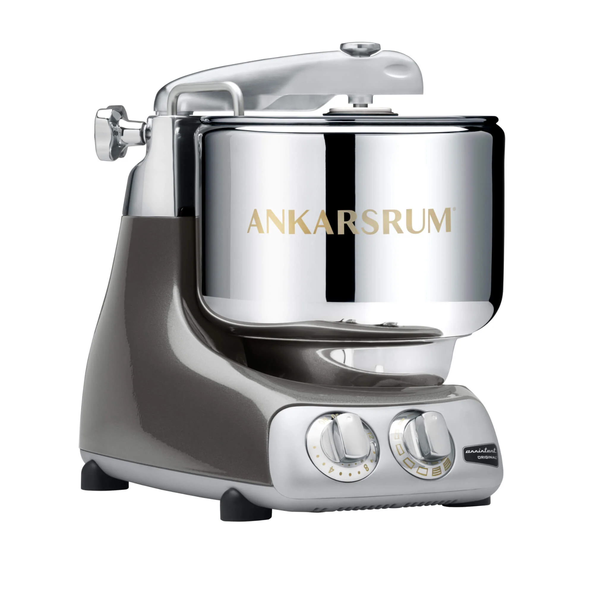 2025 Ankarsrum Assistent Original 6230 �C keukenmachine in Black Chrome, krachtig & stijlvol