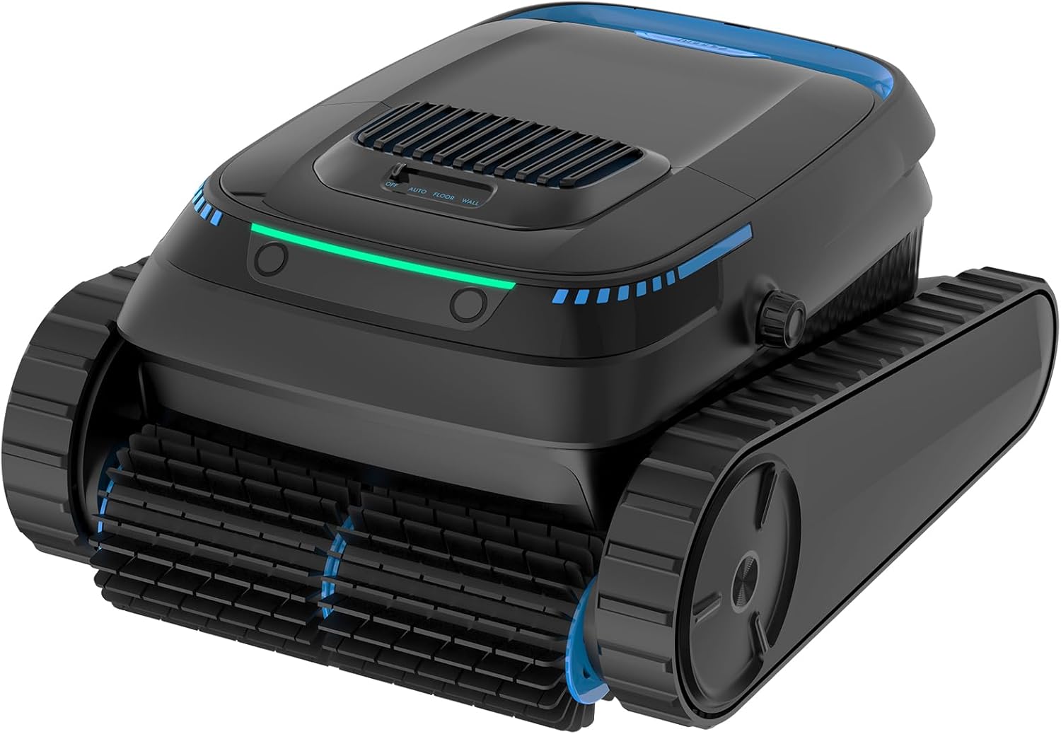 (2026 Neu) PC01 Poolroboter, Akku Poolsauger Bodensauger, Kabelloser Poolroboter Boden, 120 Minuten Laufzeit, 6057 LPH, Selbsteinparkfunktion, Poolreiniger für Flache Pools bis zu 80㎡