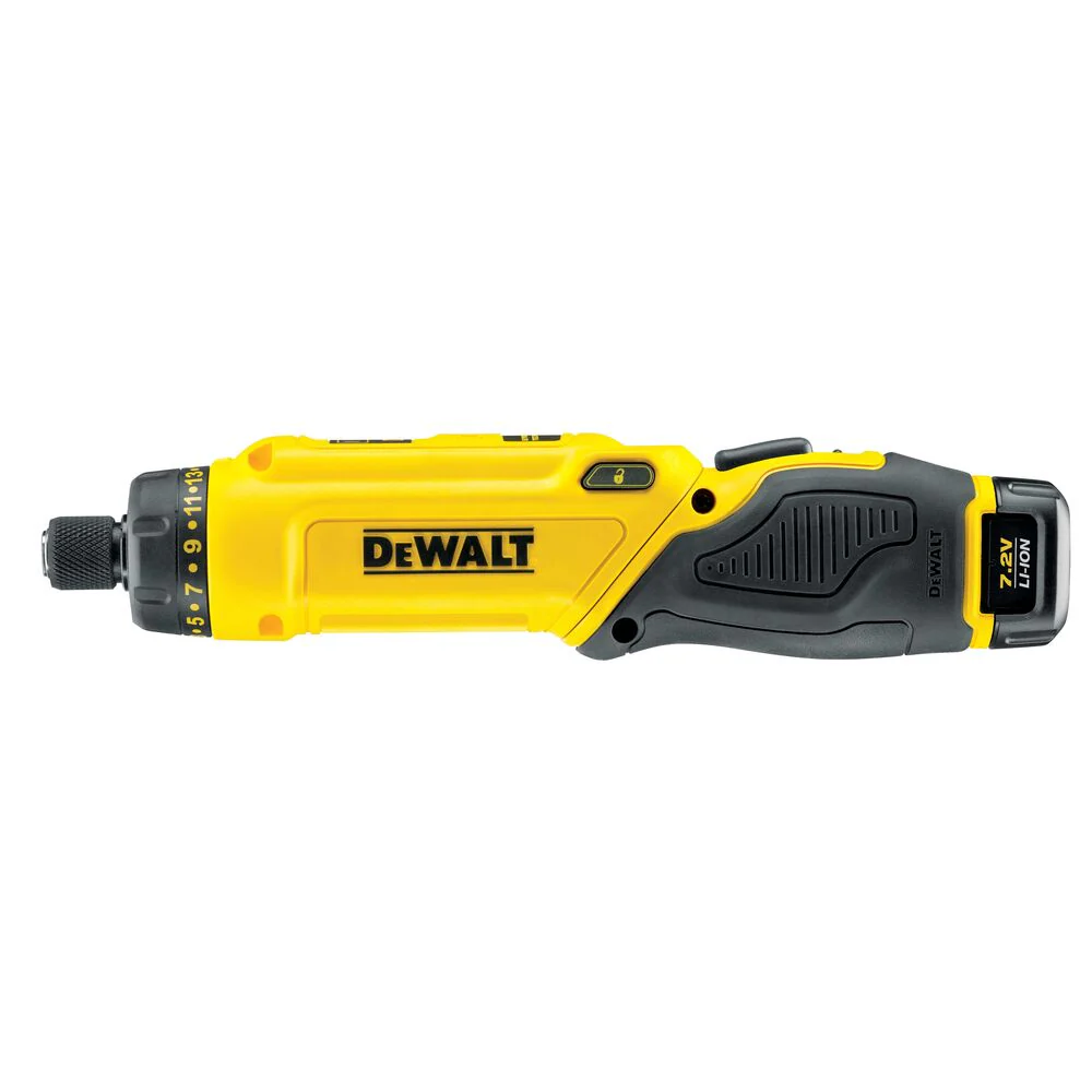 2025 Atornillador articulado sin cable 7,2V / 2x1,0Ah 1/4