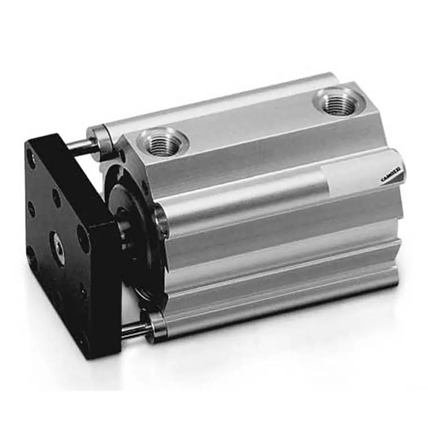 Camozzi QPR2A020A100 - M5 Metric Female Ports Series Qp Double Acting Short Stroke Cylinder