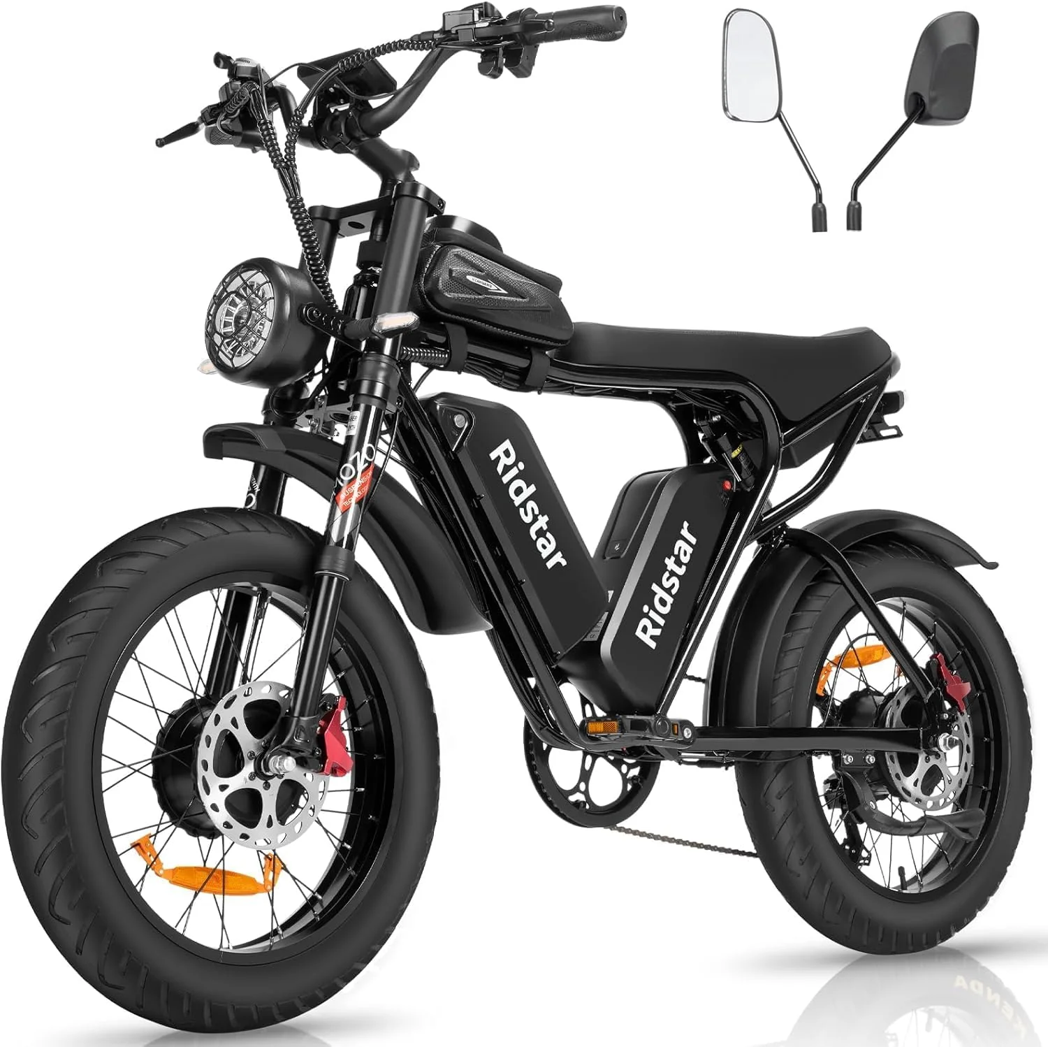 Electric Bike for Adults, 1000W, 25/30MPH,48V,20/15AH Battery, Max 50-75 Miles Electric Motorcycle, 20
