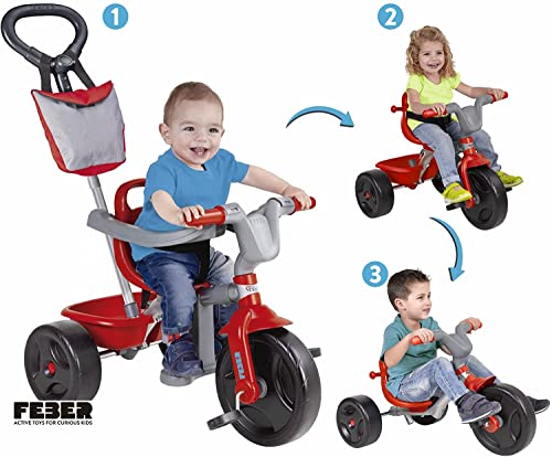 FEBER 800010946 Evo Trike 3 X 1 Plus Sport, Multicolore, L : Giochi e giocattoli