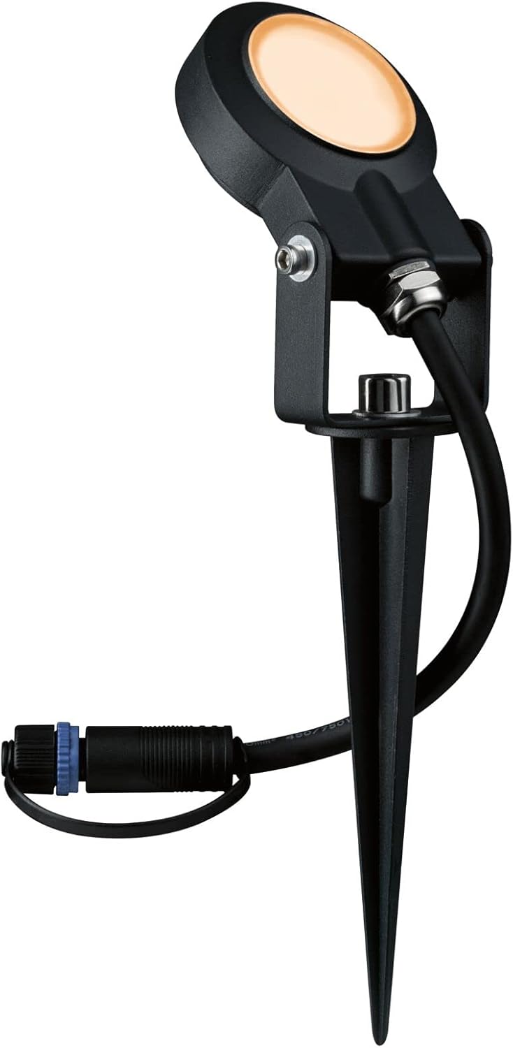 Paulmann Leuchten Paulmann 93696 Outdoor Plug & Shine 3er-Set Spot Sting Basisset IP67 3000K 3 x 6W