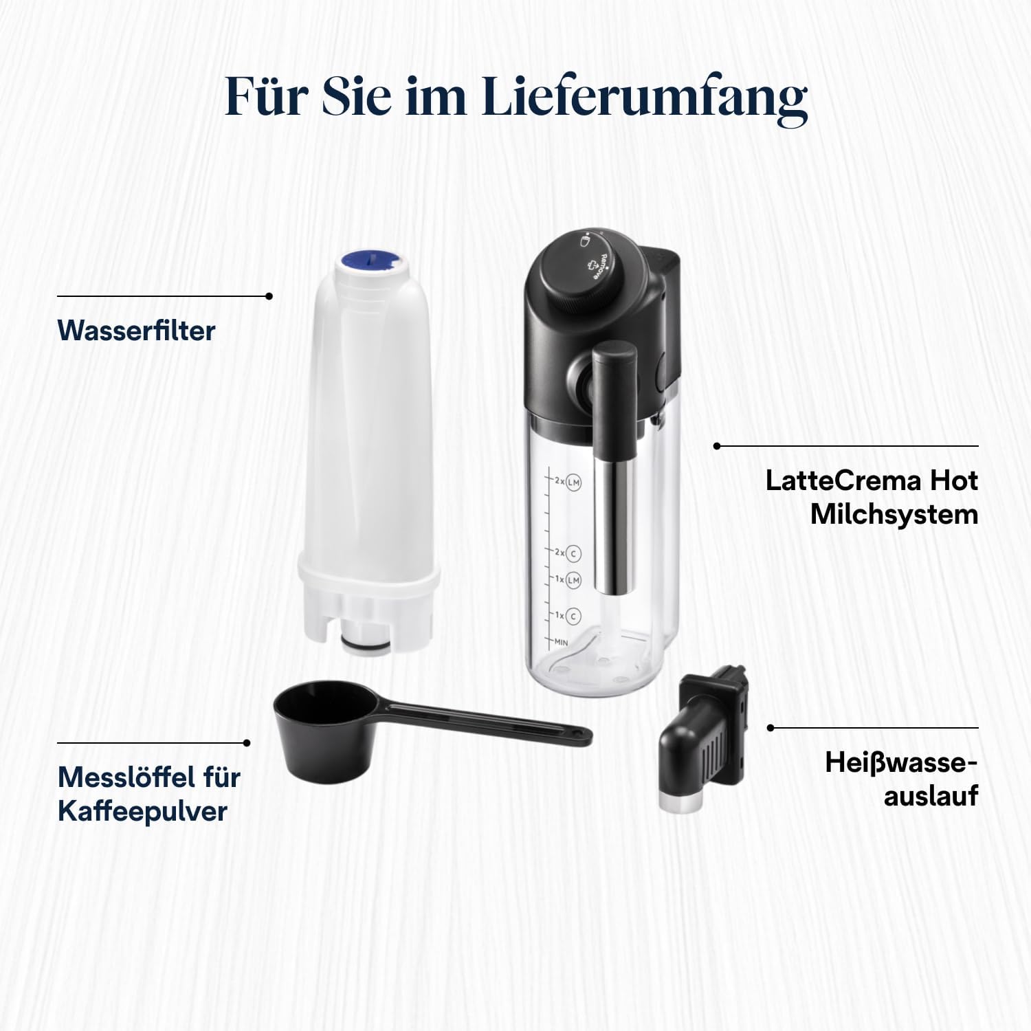 De’Longhi Magnifica Evo - Perfetto Kaffeevollautomat mit LatteCrema-Milchaufschäumer, 7 One-Touch-Getränke, Cappuccino, Espresso Kaffeemaschine, Soft-Touch-Bedienfeld, Schwarz (ECAM292.81.B)