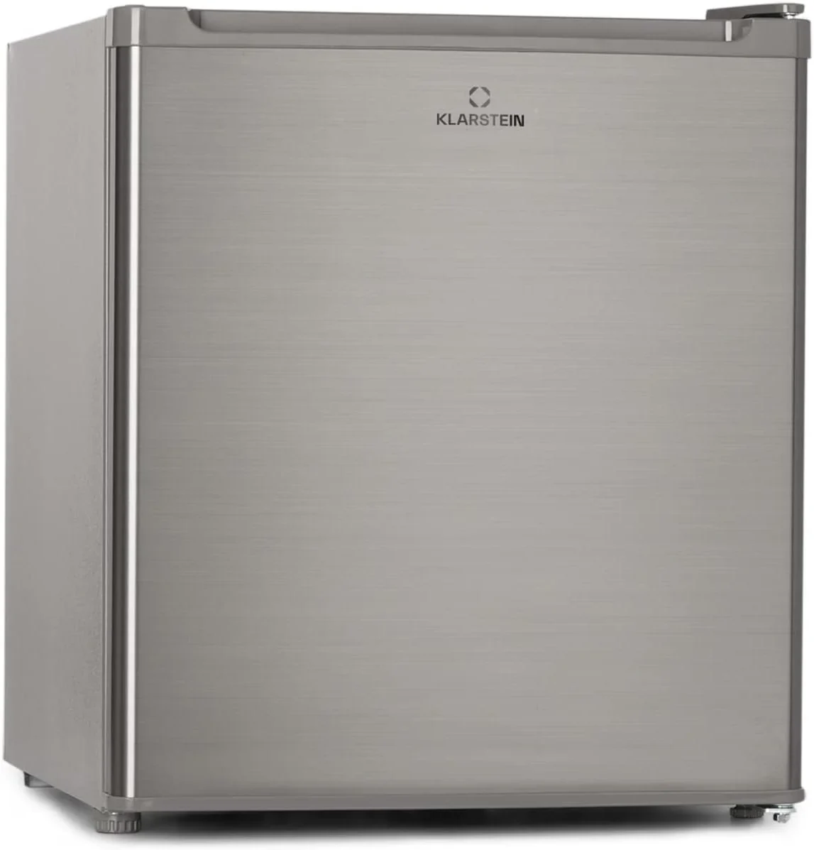 Klarstein Congelador Pequeño Vertical, Mini Congelador Portatil Silencioso para Casa y Oficina, Capacidad 33 l. con Estante, Eficiencia Energética, Estante, Dep. Hielos y Rascador