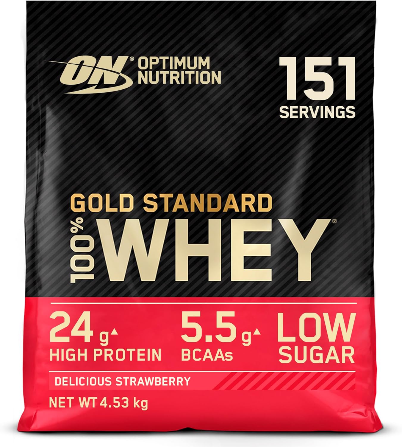 Optimum Nutrition Gold Standard 100 % vassleprotein, extrem mjölkchoklad, 900 g, 28 portioner, förpackningen kan variera