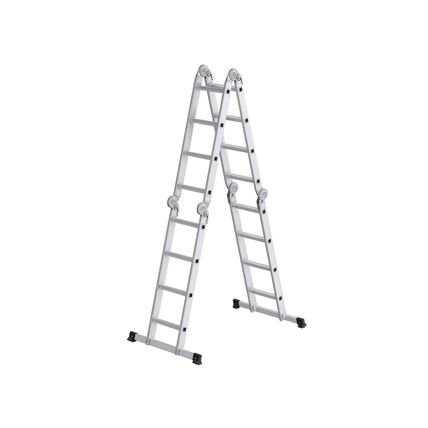 2025 Escalera de aluminio – Escalera ligera y resistente de aluminio para un uso versátil