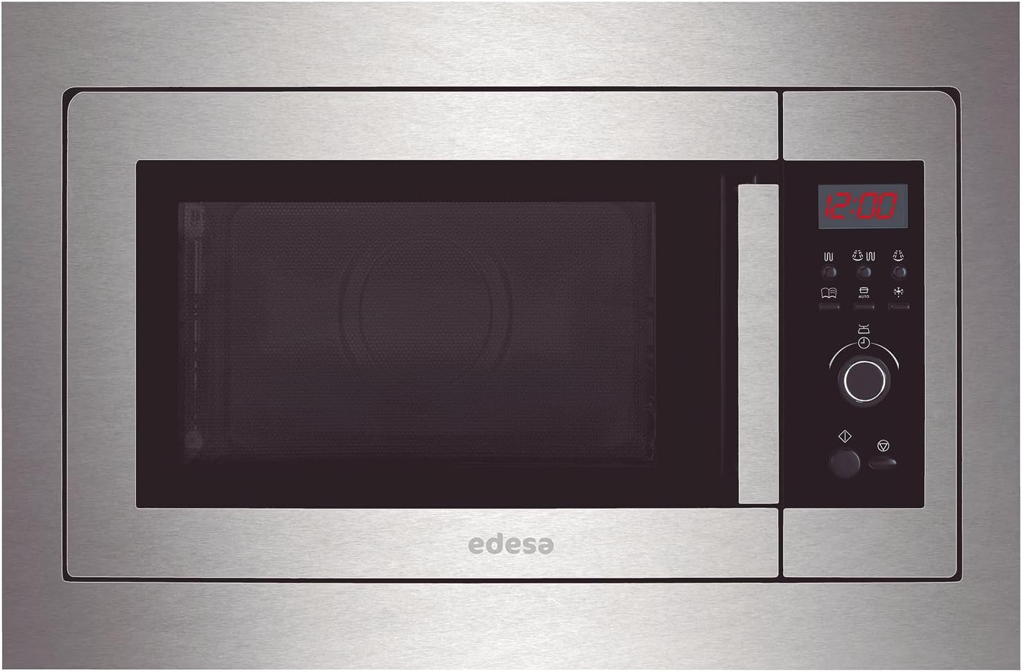 Edesa Microwave Built-in Frame EMW-2020-IG X 20L Power 700 W Grill 1000W Digital Display with Plug Color Stainless Steel