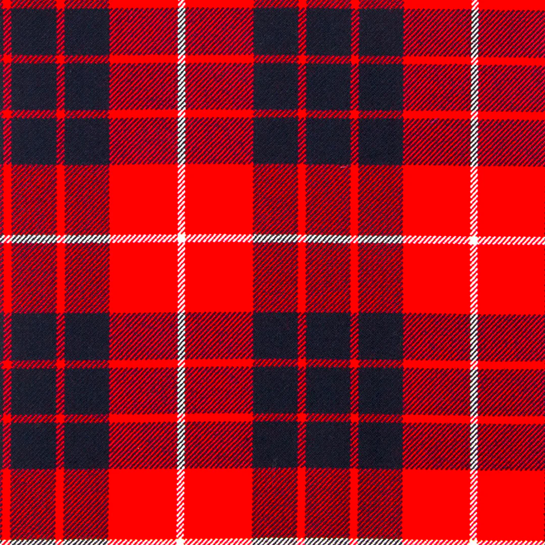Hamilton Red Modern Tartan