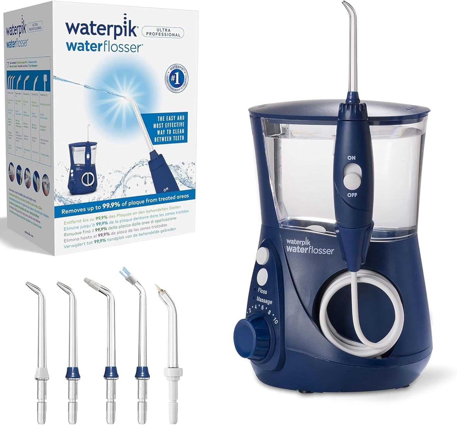 Waterpik WP-662EU Ultra Professional Oral Irrigator, Svart