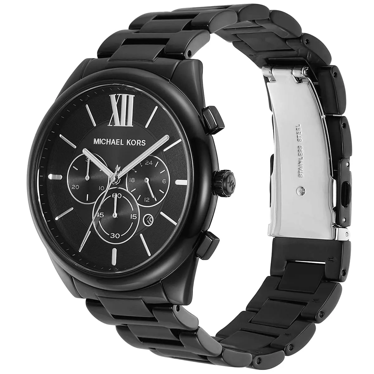 Michael Kors Janelle Chronograph Black Men's Watch - MK8993