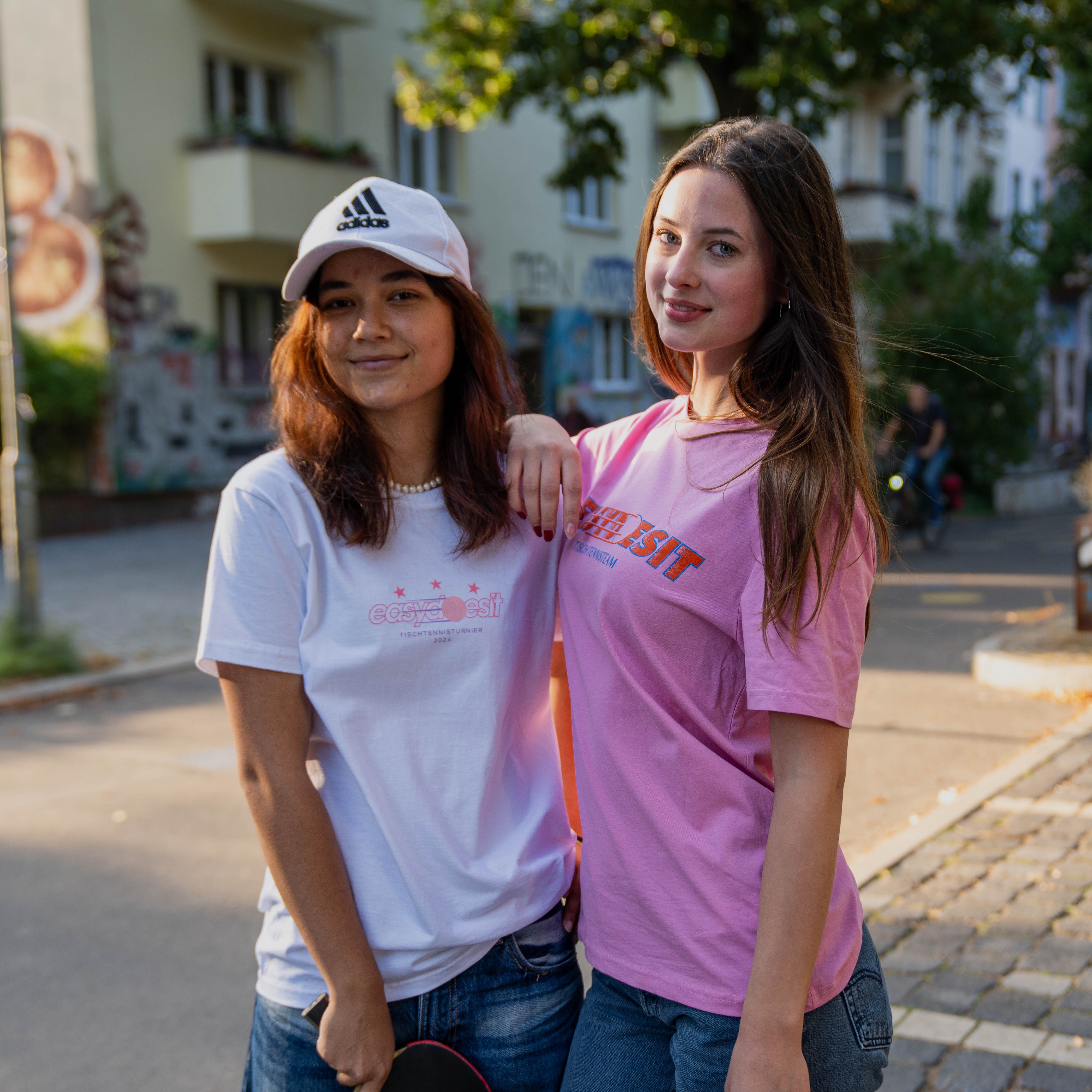 EASY “PINGPONGdoesit” SHIRT PINK