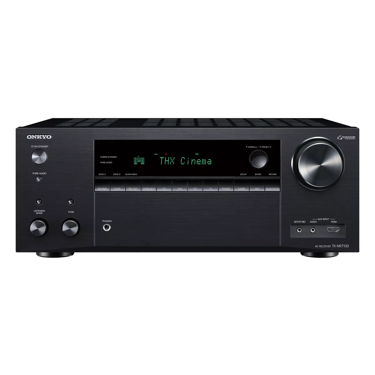 Onkyo TX-NR7100 9.2 Channel THX Certified 8K AV Receiver with Dolby Atmos, Alexa Compatible
