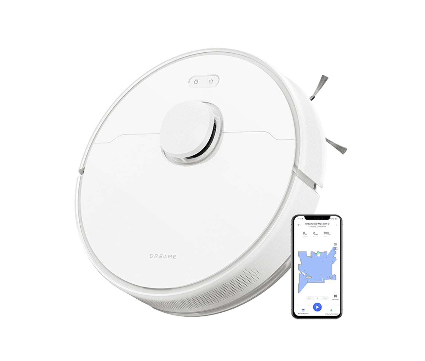 Dreame D9 Max Gen 2 White Vaccum Robot