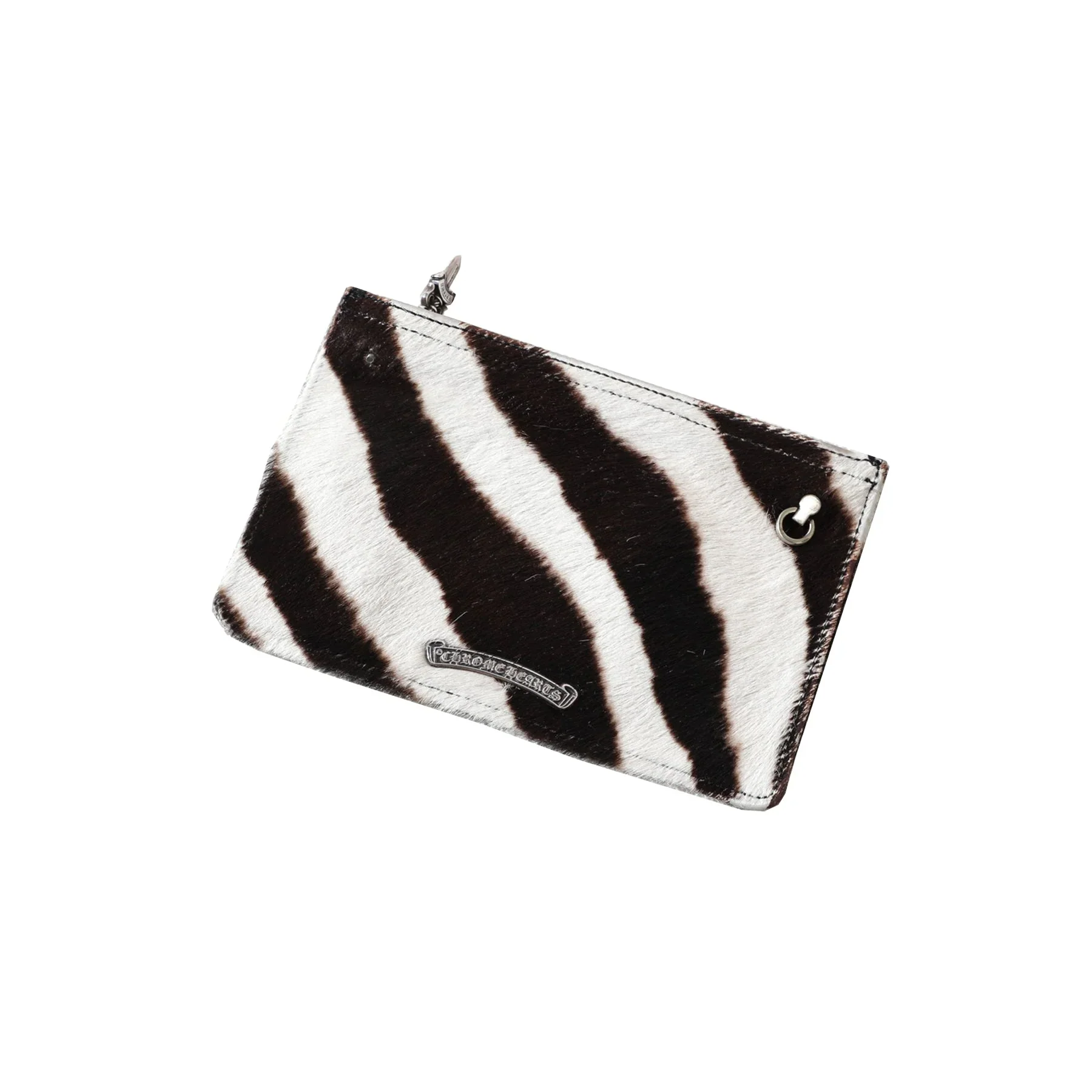 Pony Hair Cross Patch Chrome Hearts Card Holder