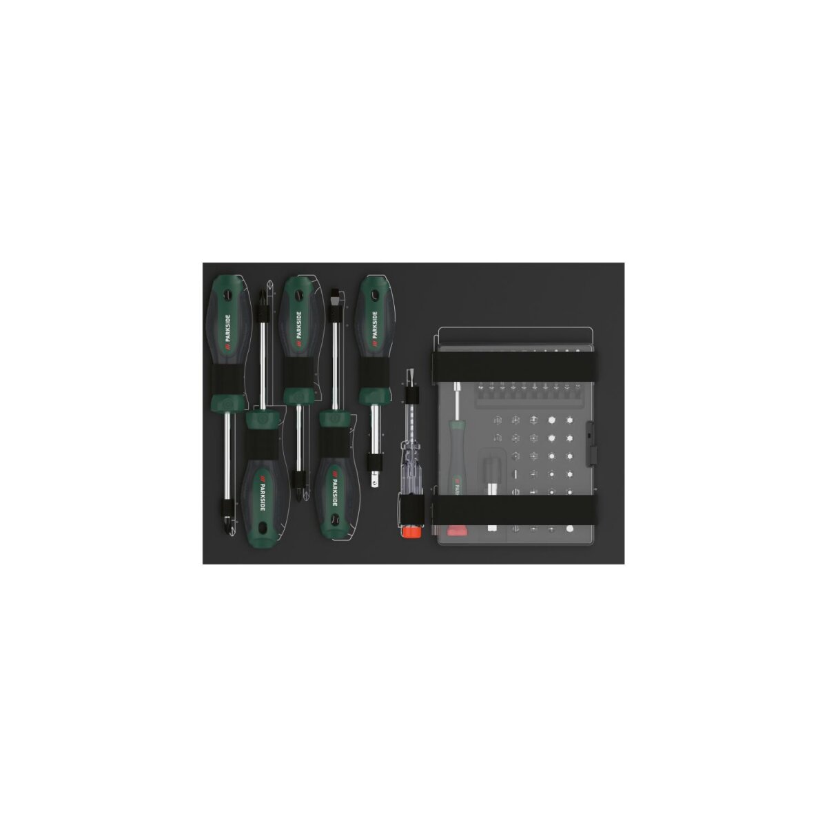 PARKSIDE® Werkzeugkoffer, 108-tlg. - B-Ware sehr gut