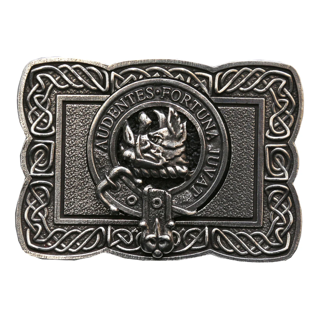 Clan Crest Belt Buckle - MacKinnon