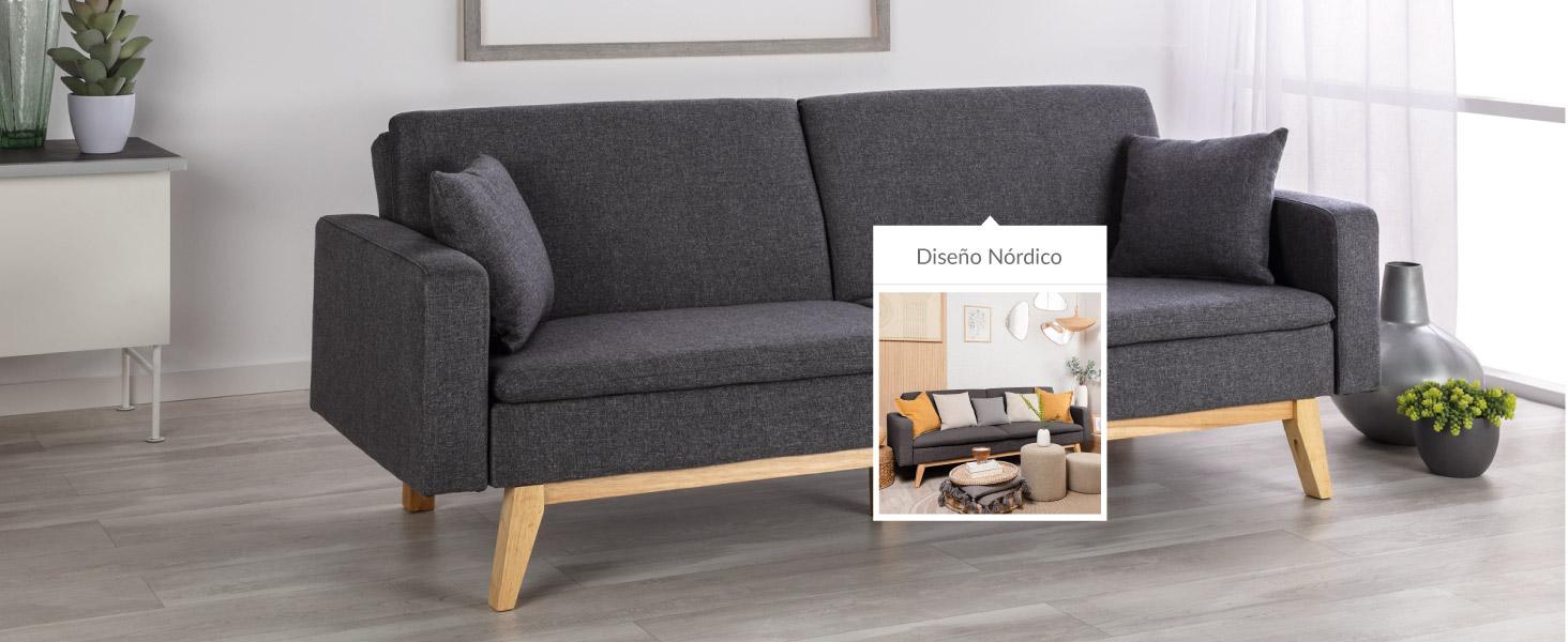 sofa cama matrimonio, sofa cama 3 plazas, sofa cama tres plazas, sofa cama tela, sofa cama clic clac