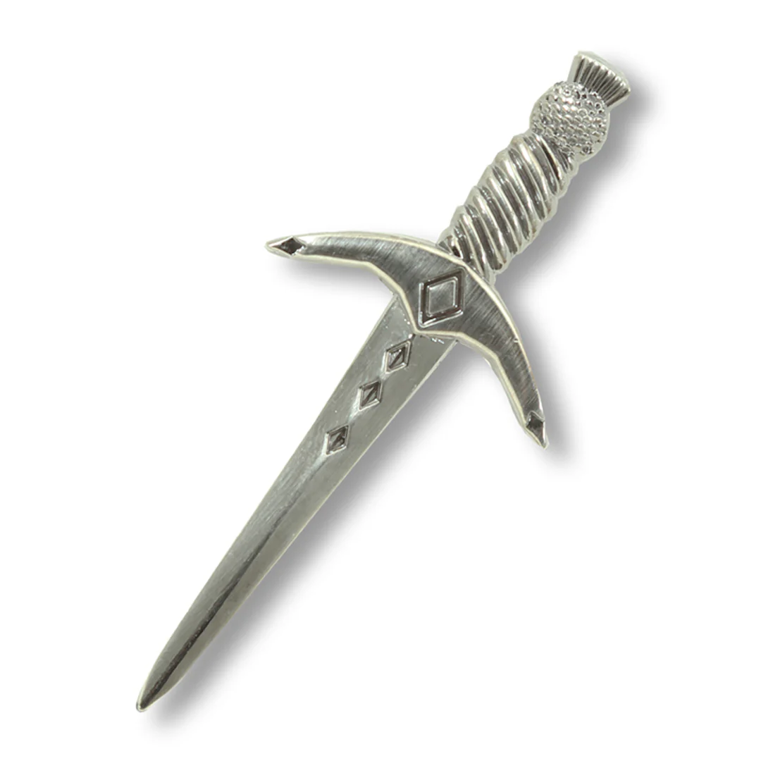 Economy Sword Kilt Pin (Antique)