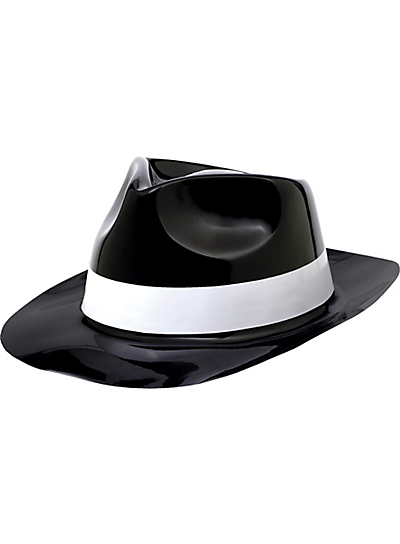 Plastic Fedora Hats | Party Hats for Adults | 1301P Adult Size 12 PCS MINIMUM