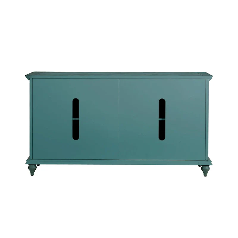 Garden District Solid Wood 65 TV Stand Console